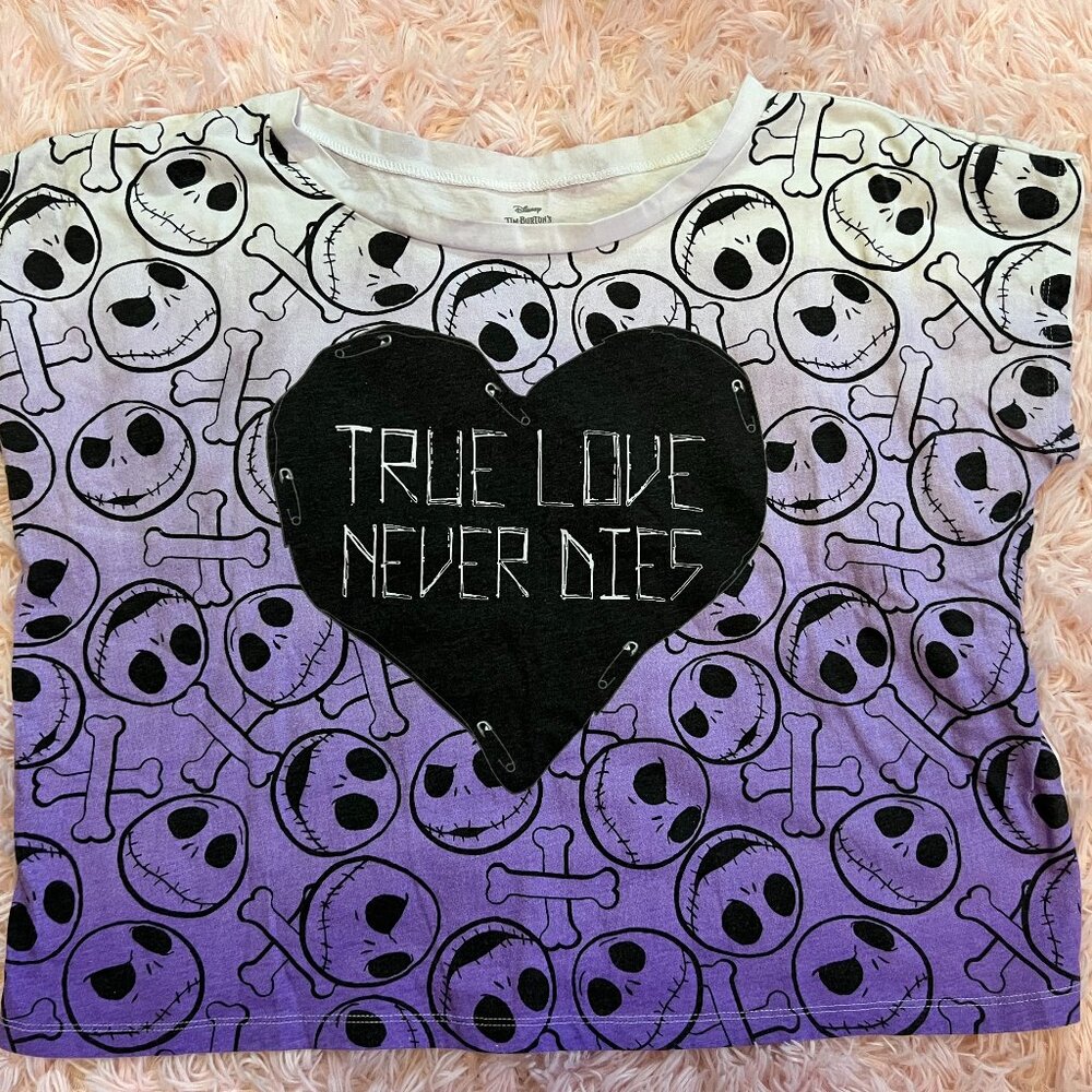 Tim Burton's Nightmare Before Christmas Jack and Sally Tee